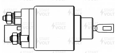 STARTVOLT VSR 1901 Реле втягивающее стартера - 5