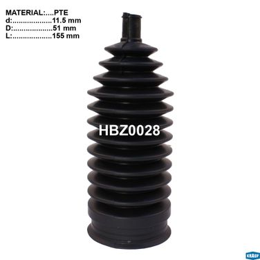 Krauf HBZ0028 Пыльник рулевой рейки - 1