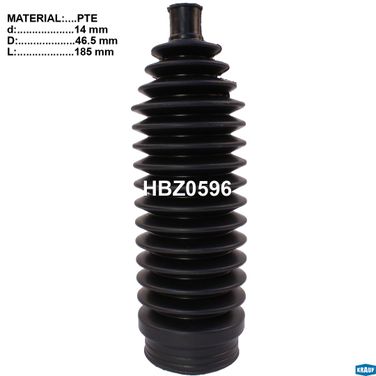 Krauf HBZ0596 Пыльник рулевой рейки - 1