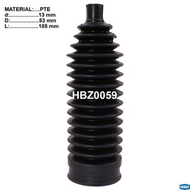 Krauf HBZ0059 Пыльник рулевой рейки - 1