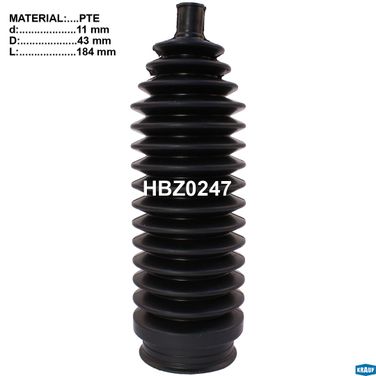 Krauf HBZ0247 Пыльник рулевой рейки - 1