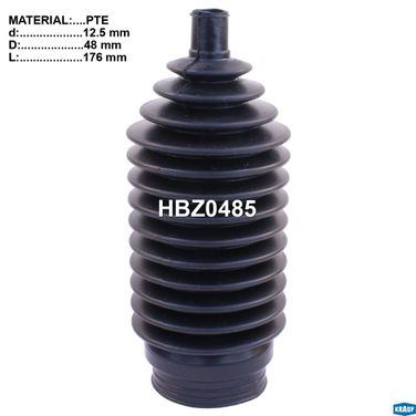 Krauf HBZ0485 Пыльник рулевой рейки - 1