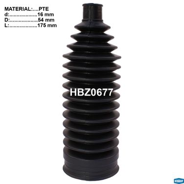 Krauf HBZ0677 Пыльник рулевой рейки - 1