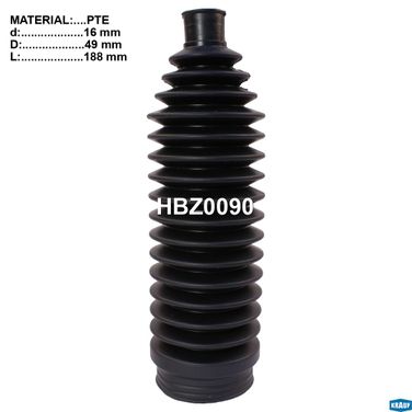 Krauf HBZ0090 Пыльник рулевой рейки - 1