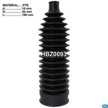 Krauf HBZ0093 Пыльник рулевой рейки - 1