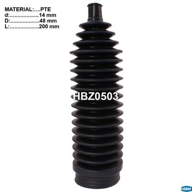 Krauf HBZ0503 Пыльник рулевой рейки - 1