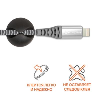 AIRLINE AEBJ300 Держатель для 1 провода (6шт. в комплекте) - 2