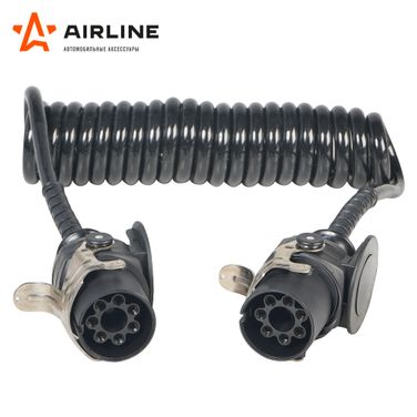 AIRLINE ATE-18 Кабель прицепа 24В abs/ebs 7 контактов 4,5м - 3