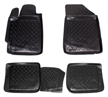 AIRLINE ACM-PS-82 Ковры для Toyota Camry (07-11) 4 шт., выс.борт, полимер., черн. - 1