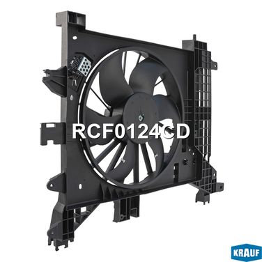 Krauf RCF0124CD Вентилятор охлаждения с резистором - 1