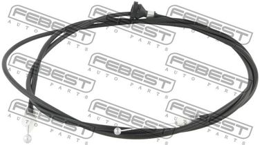 Febest 04101-CW Трос открывания замка капота - 1