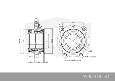 Krauf WBK1040DU Ступица в сборе - 8