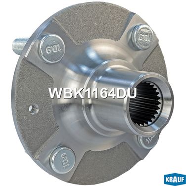 Krauf WBK1164DU Ступица колеса [перед] hyundai Accent III (mc), i10I (pa), i20I (pb), i20II (gb, ib), AccentIV (rb) / KIA RioII,III (jb,ub) - 2