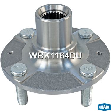 Krauf WBK1164DU Ступица колеса [перед] hyundai Accent III (mc), i10I (pa), i20I (pb), i20II (gb, ib), AccentIV (rb) / KIA RioII,III (jb,ub) - 5