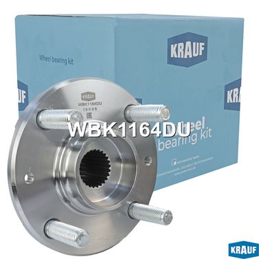 Krauf WBK1164DU Ступица колеса [перед] hyundai Accent III (mc), i10I (pa), i20I (pb), i20II (gb, ib), AccentIV (rb) / KIA RioII,III (jb,ub) - 7