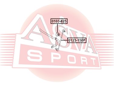 Asva 0103-825 Втулка стабилизатора - 1