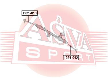 Asva 1221-012 Наконечник рулевой - 1