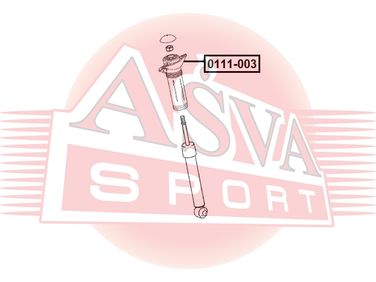 Asva 0111-003 Опора амортизатора - 1