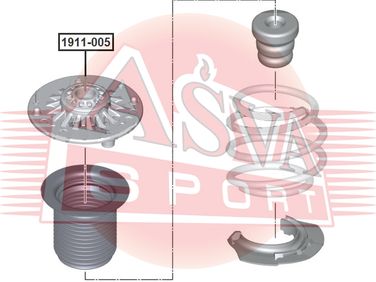 Asva 1911-005 Опора амортизатора - 1
