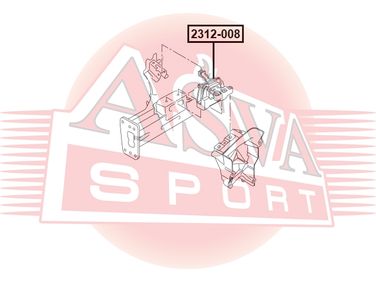 Asva 2312-008 Опора двигателя - 1