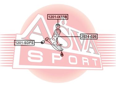 Asva 2024-026 Рычаг подвески - 2