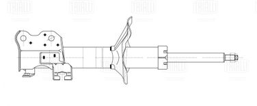 Trialli AG 14378 Амортизатор для а/м Nissan Almera (95-) после 08.97 г.в. (стойка) перед. прав. | перед прав | - 1