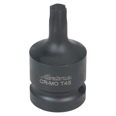 AIRLINE ATAS054 Головка ударная торцевая 1/2 DR внешний torx T45 45мм - 2