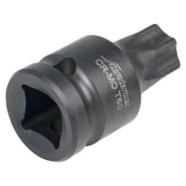 AIRLINE ATAS057 Головка ударная торцевая 1/2 DR внешний torx T60 45мм - 3