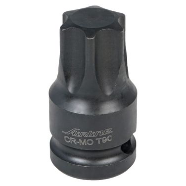 AIRLINE ATAS060 Головка ударная торцевая 1/2 DR внешний torx T90 45мм - 2