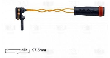 Trialli PFS 1515 Датчик износа колодок для а/м Mercedes a (04-)/c (00-)/e (02-)/s (98-) перед./зад. | перед/зад | - 2