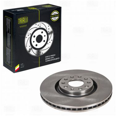 Trialli DF 180134 Диск тормозной для а/м Audi A4 (94-)/(00-)/(04-)/a6 (97-) перед. d=320 | перед | - 2