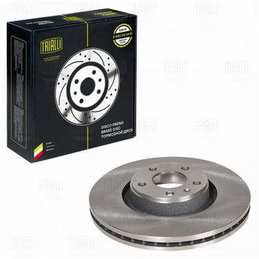 Trialli DF 180139 Диск тормозной для а/м Audi A6 (04-)/a8 (03-) перед. d=321 | перед | - 2