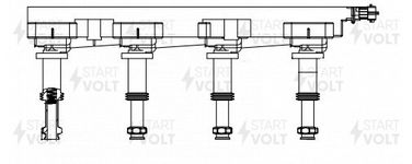 STARTVOLT SC 2102 Катушка зажигания - 3