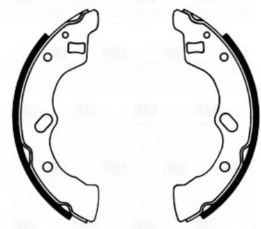 Trialli GF 4546 Колодки тормозные для а/м Mazda 323 (94-) барабан. - 4