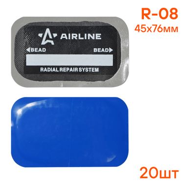 AIRLINE ATRK63 Пластырь кордовый, радиальный r-08 (45*76 мм) - 2