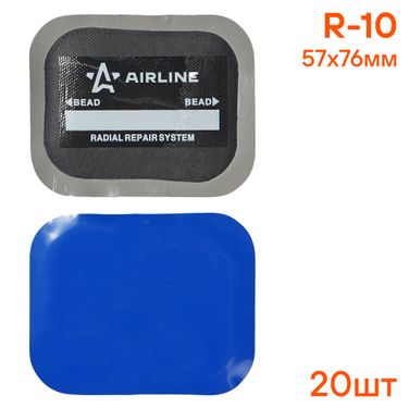 AIRLINE ATRK64 Пластырь кордовый, радиальный r-10 (57*76 мм) - 2