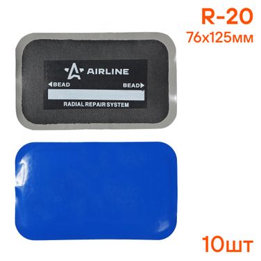 AIRLINE ATRK69 Пластырь кордовый, радиальный r-20 (76*125 мм) - 2