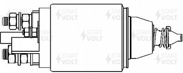 STARTVOLT VSR 0315 Реле втягивающее стартера - 5