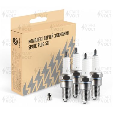 STARTVOLT VSP 0013 Свеча зажигания (кмпл. 4шт) (с резистором) - 1