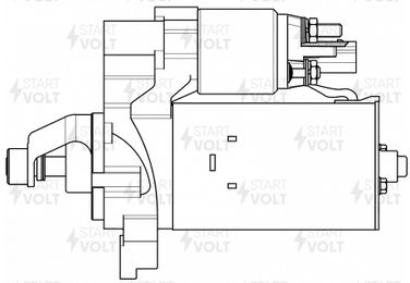 STARTVOLT LSt 0809 Стартер - 6