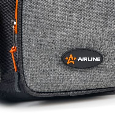 AIRLINE ADCB003 Сумка-холодильник (термосумка) pro, 27л, 40*31*22см, водонепр., чер./сер. - 9