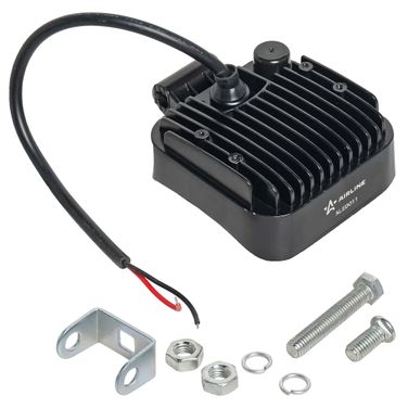AIRLINE ALED011 Фара светодиодная мини квадратная, 5 LED направленный свет, 15w, (83х83х36) 12/24v - 3