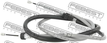 Febest 02100-D10 Трос ручного тормоза - 1