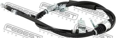 Febest 12100-H1RH Трос ручного тормоза левый - 1