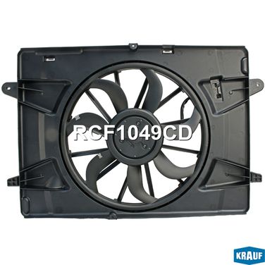Krauf RCF1049CD Вентилятор охлаждения с кожухом - 3