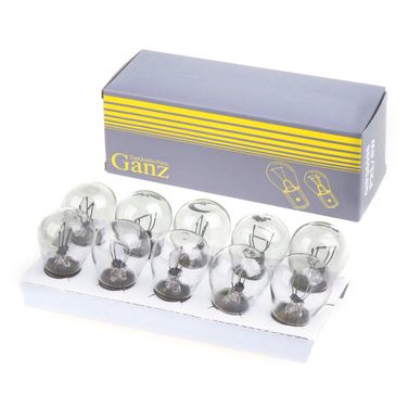GANZ GIP06098 Лампа p21/4w 12V 21/4w baz15d BOX (10 шт.) - 1