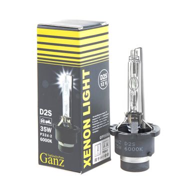 GANZ GIP06083 Лампа ксеноновая D2S 12V 35W P32d-2 6000k - 1
