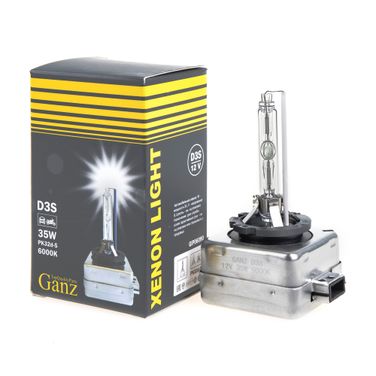 GANZ GIP06090 Лампа ксеноновая D3S 12V 35W pk32d-5 6000k - 1