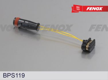 Fenox BPS119 Датчик износа тормозных колодок | перед | - 1