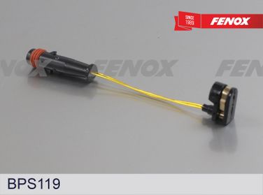 Fenox BPS119 Датчик износа тормозных колодок | перед | - 2